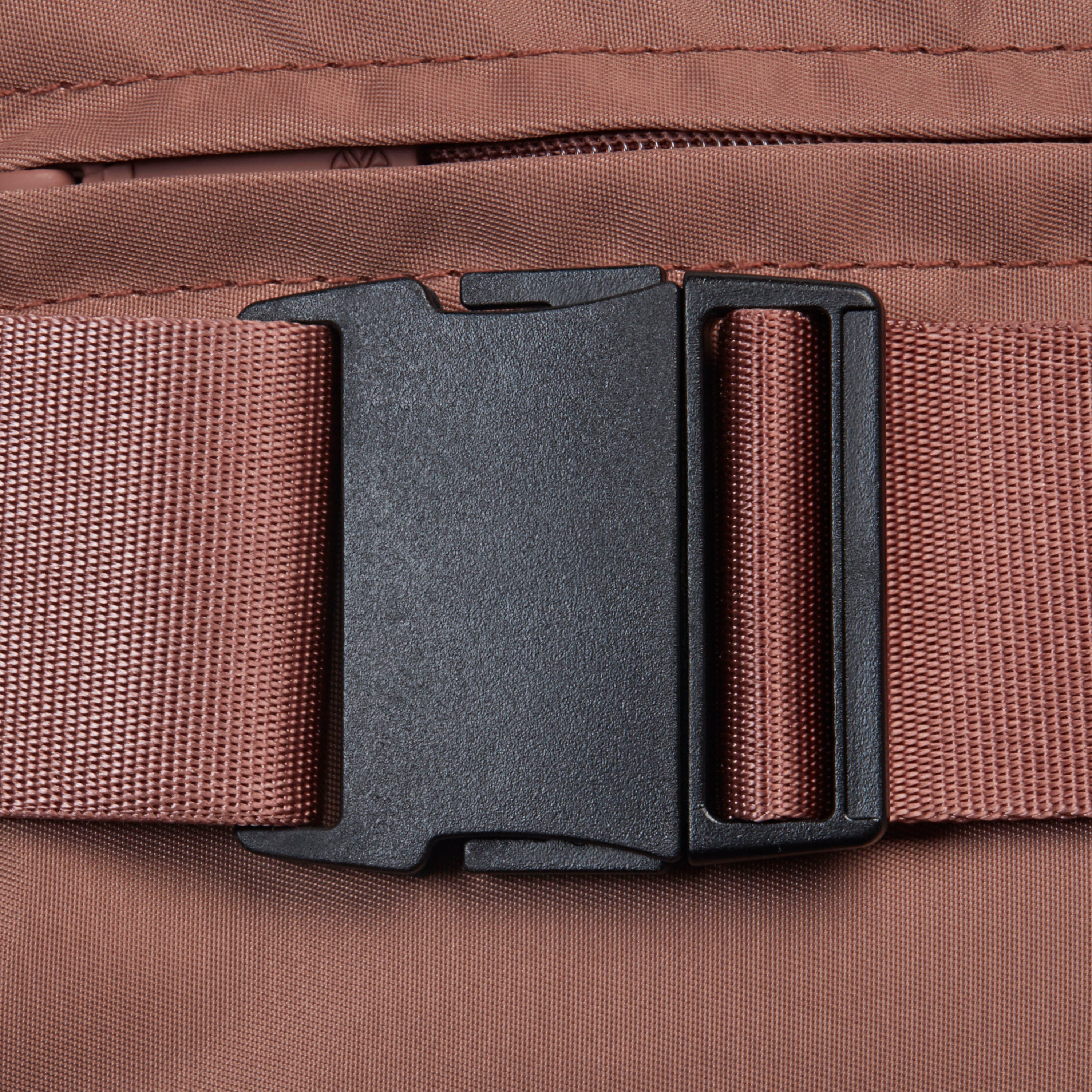 Gaiam Sidekick Waist Pack Cinnamon buckle closeup